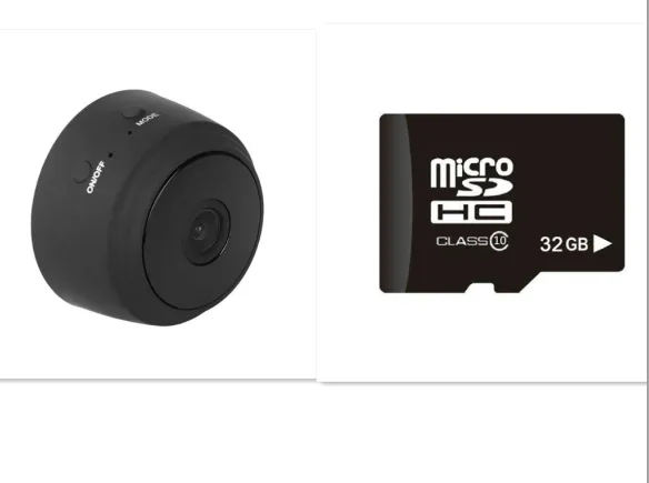 Color: Black32G - A9 1080P HD Wireless Night Vision Wifi Camera