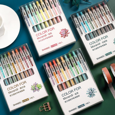 Morandi color gel pen set—2