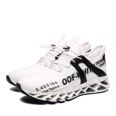 Breathable flying woven sports shoes—4