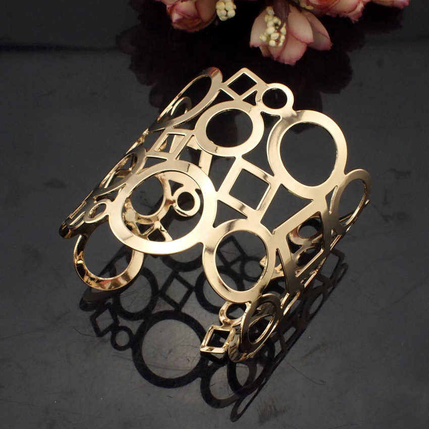 Silver Geometric Bracelet