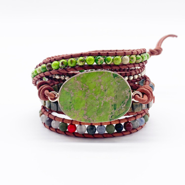 Bracelet woven handmade bohemian—4