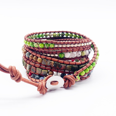 Bracelet woven handmade bohemian—5
