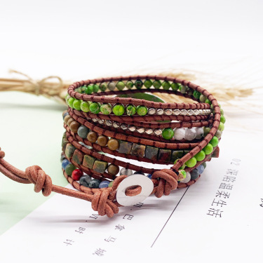 Bracelet woven handmade bohemian—3