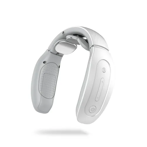Color: White, Style: XFY987 - Intelligent cervical massager small massager