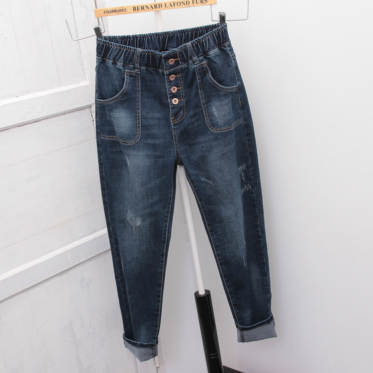 Oversized loose jeans women's trousers - CJdropshipping