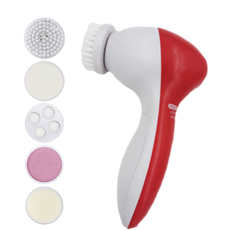 591214143766 - 5 in 1 Electric Facial Cleansing Instrument