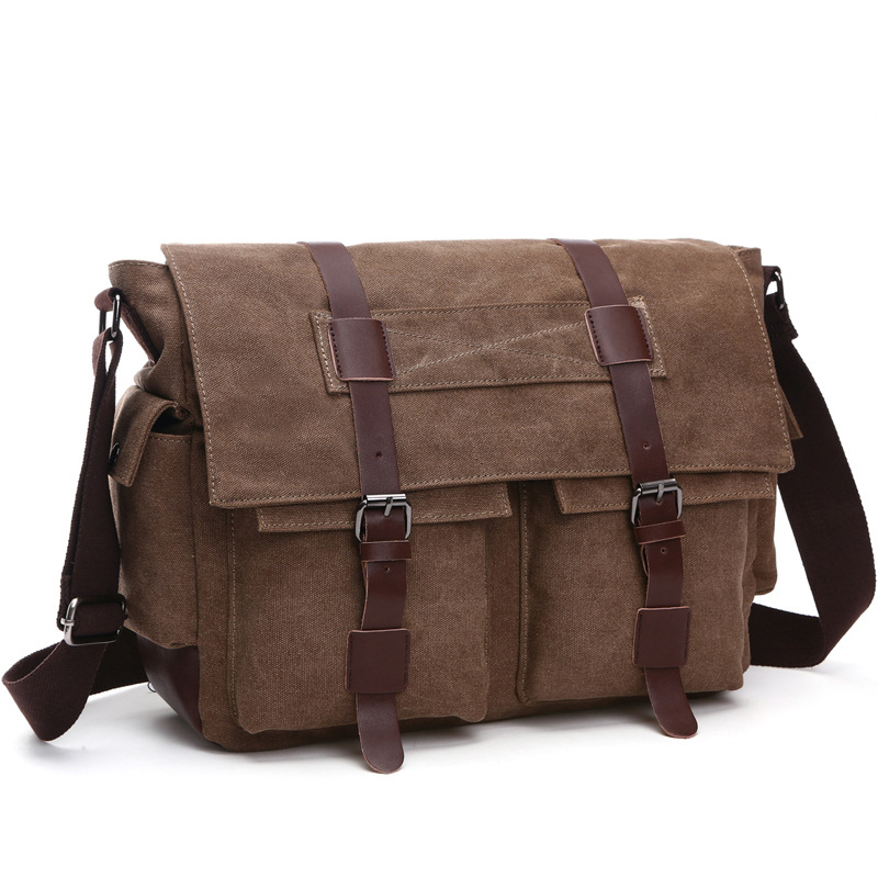 Canvas men's crossbody bag - CJdropshipping