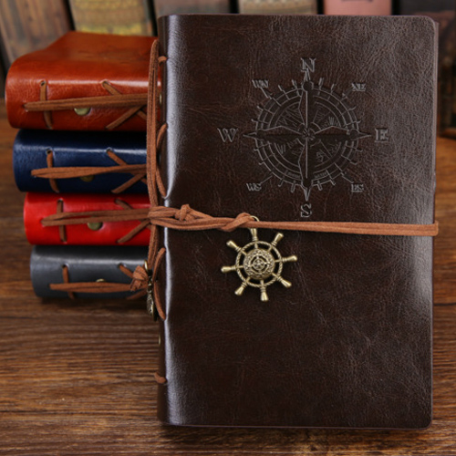 Retro pirate ship notebook - CJdropshipping