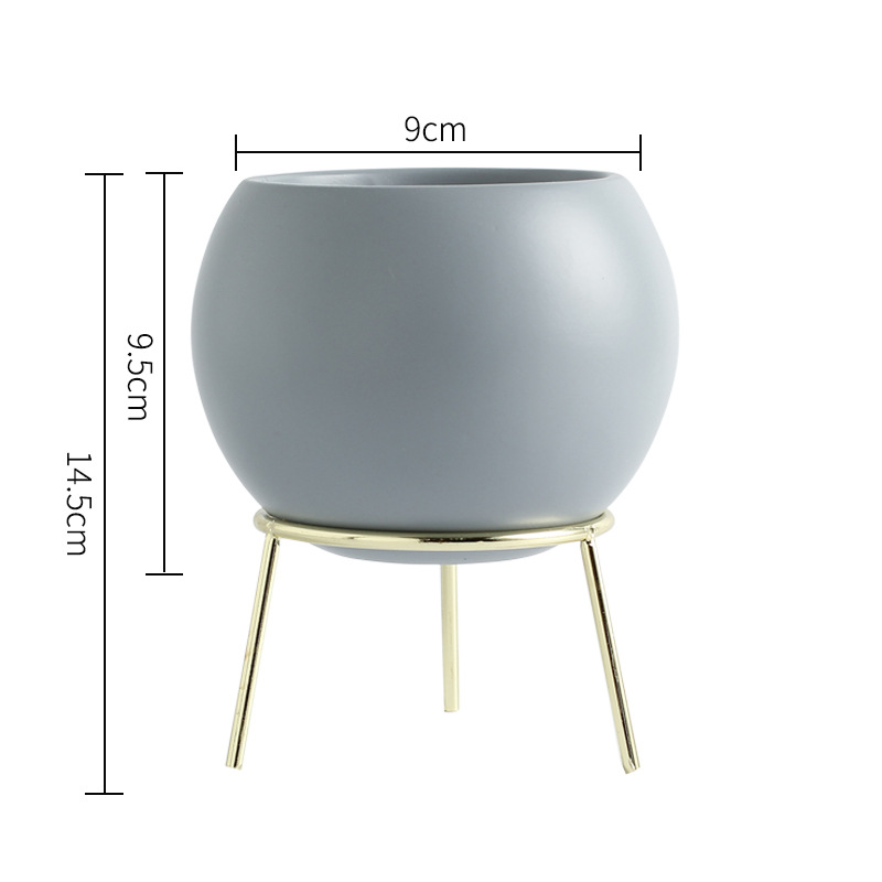 Nordic Flowerpot Black