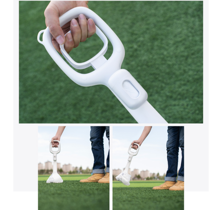 White Poo Picker For Dogs Help You Stay 11
