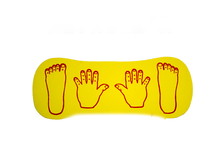 Children playing on the mat