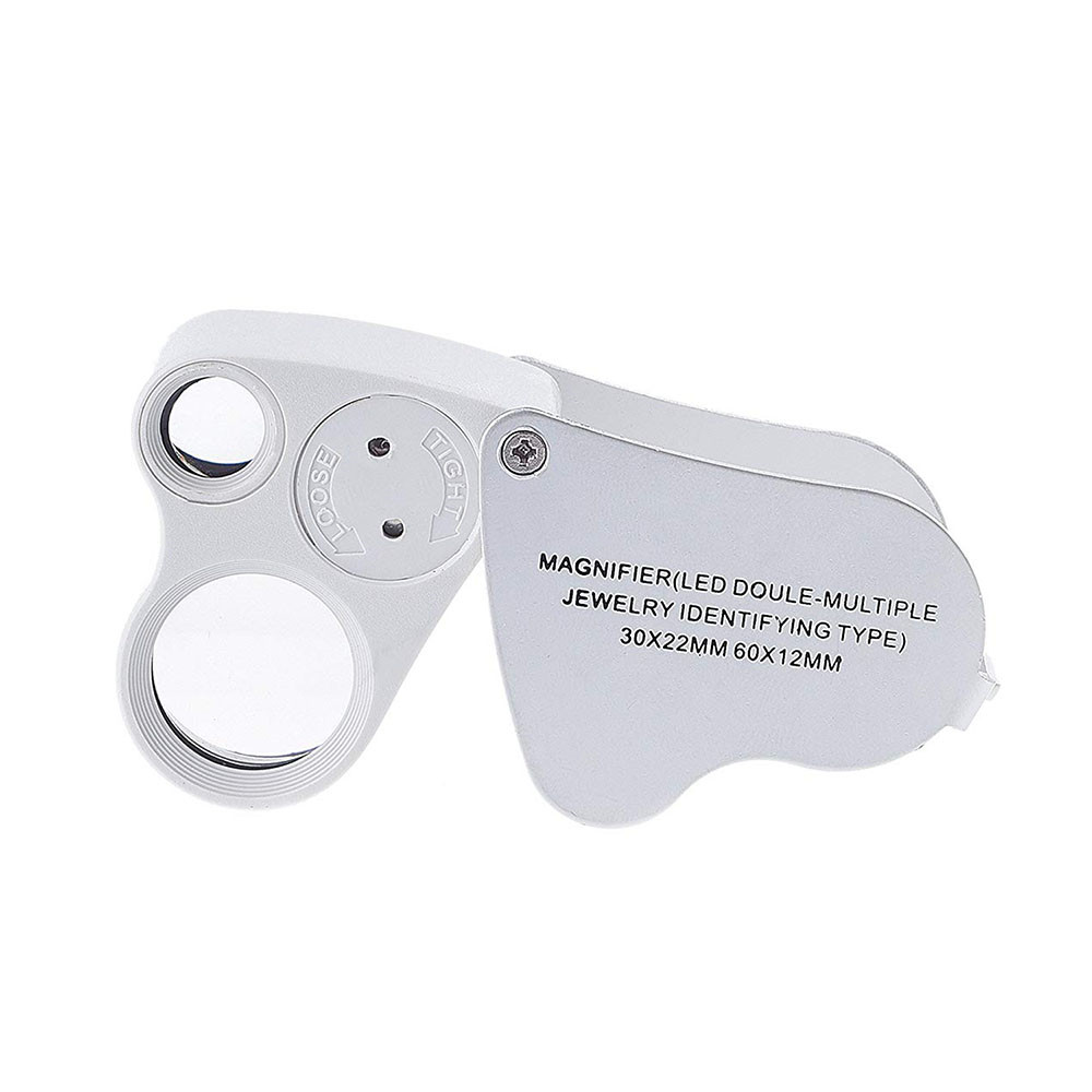 Double lens folding magnifier CJdropshipping