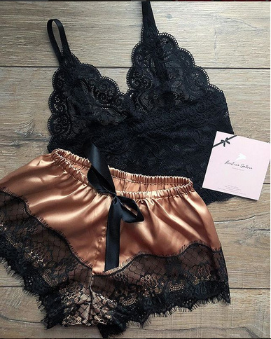 Lace Nightgown Set 3