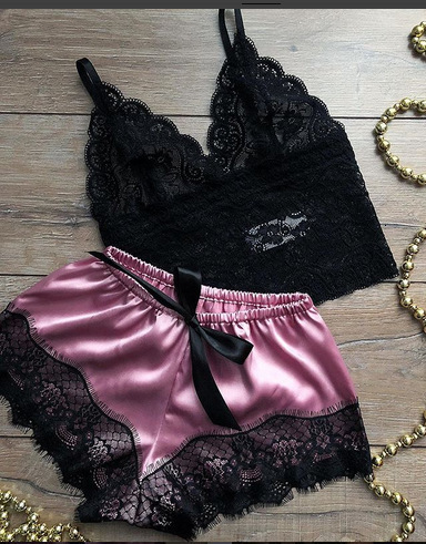 Lace Nightgown Set 4