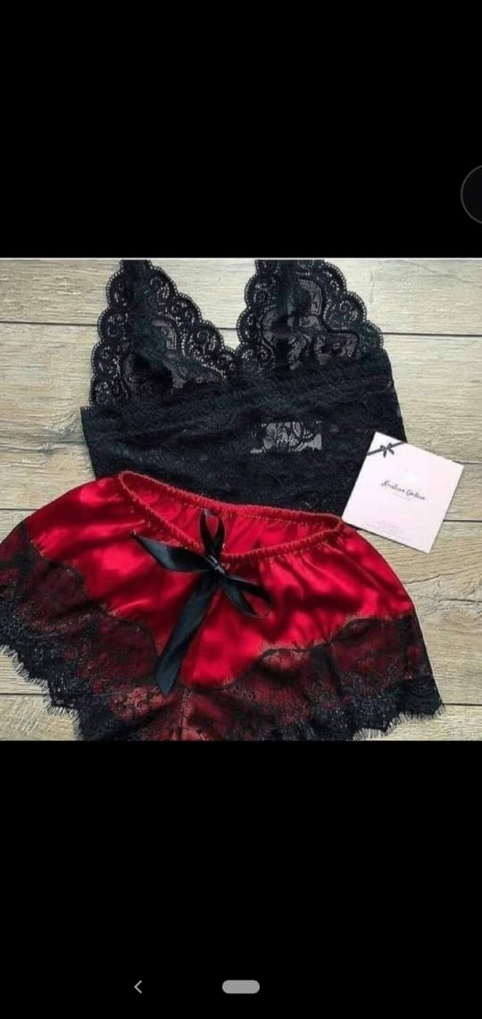 Lace Nightgown Set 2