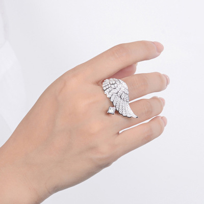 Bague Ange Métal