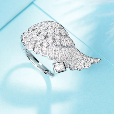 Bague Ange Métal