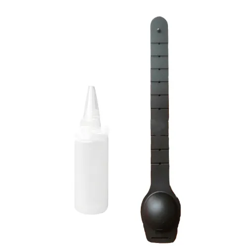 Color: Black - Squeeze silicone bracelet