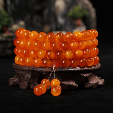 108 round beads prayer beads bracelet—1