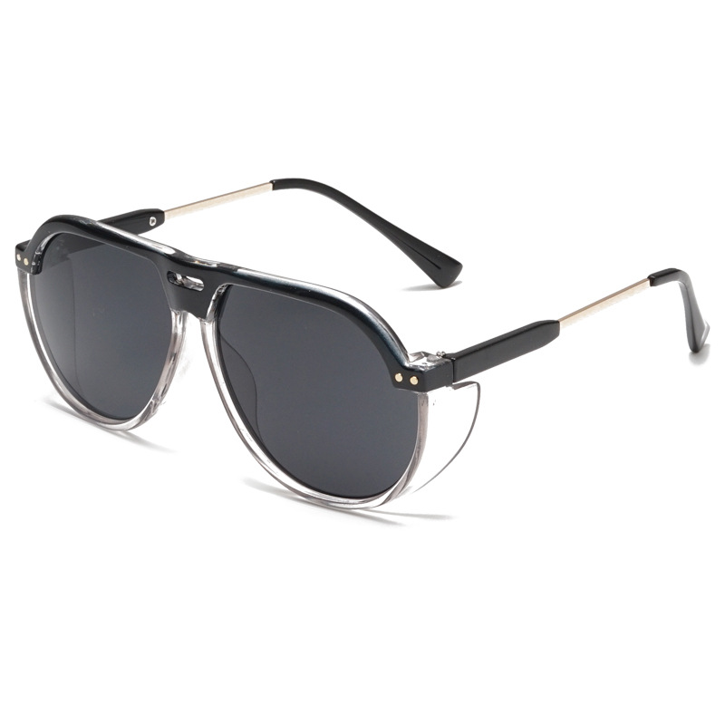 Large frame double beam sunglasses - CJdropshipping