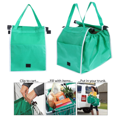 Eco-Friendly Foldable Reusable Shop Handbag—1