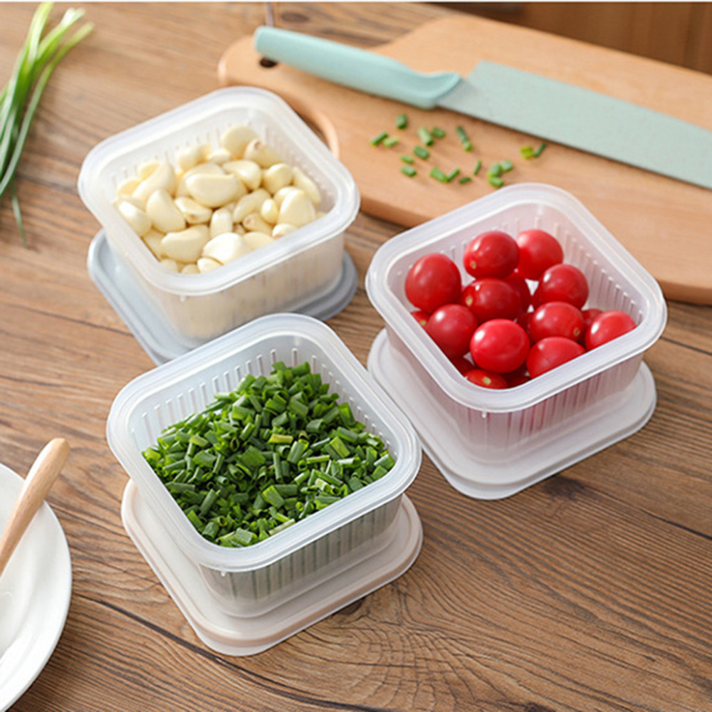 Plastic spring onion storage box CJdropshipping