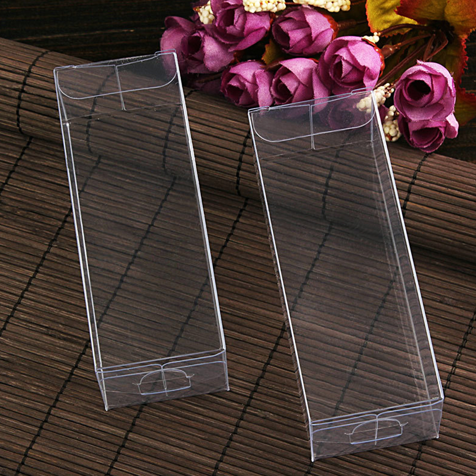PVC transparent pillow box packaging box CJdropshipping