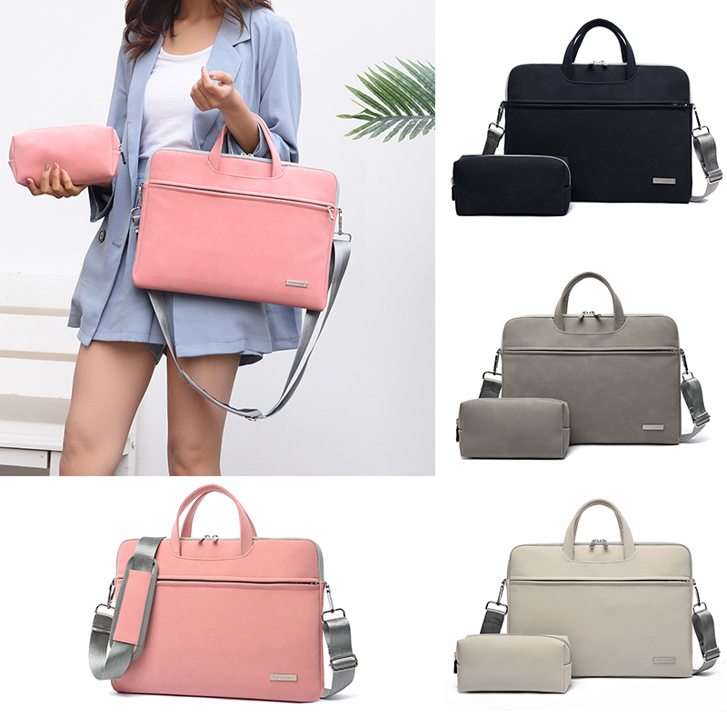 PU Leather Women Laptop Bags Notebook Carrying Bag CJdropshipping