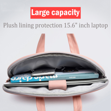 PU Leather Women Laptop Bags Notebook Carrying Bag—3