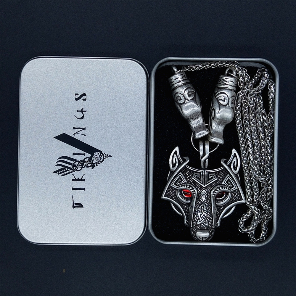 Alloy Viking Pendant Image 5