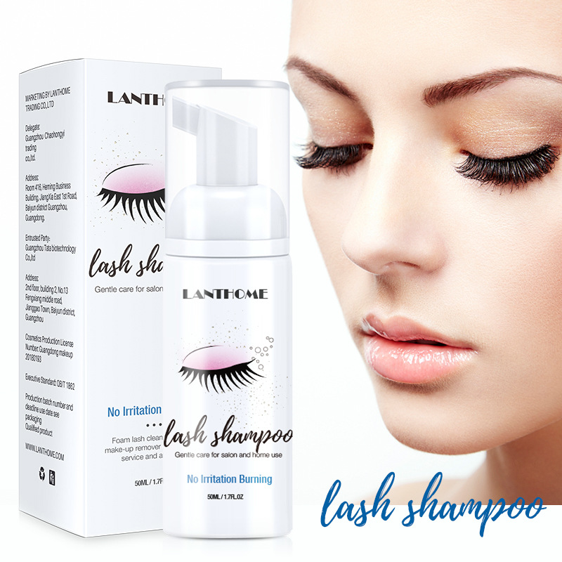 Eyelash shampoo gentle cleansing eyelash makeup remover CJdropshipping