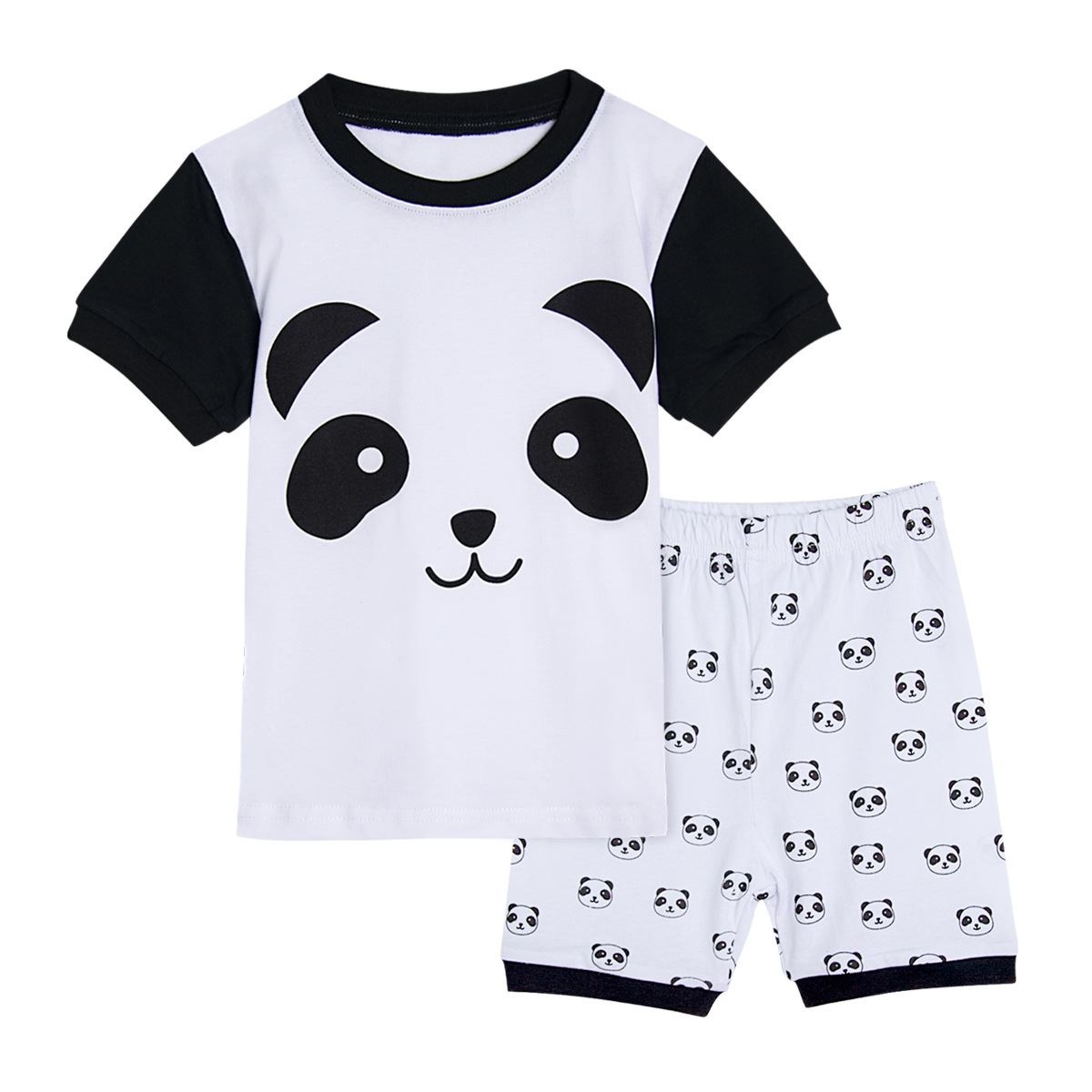 Cute panda summer pajamas - CJdropshipping