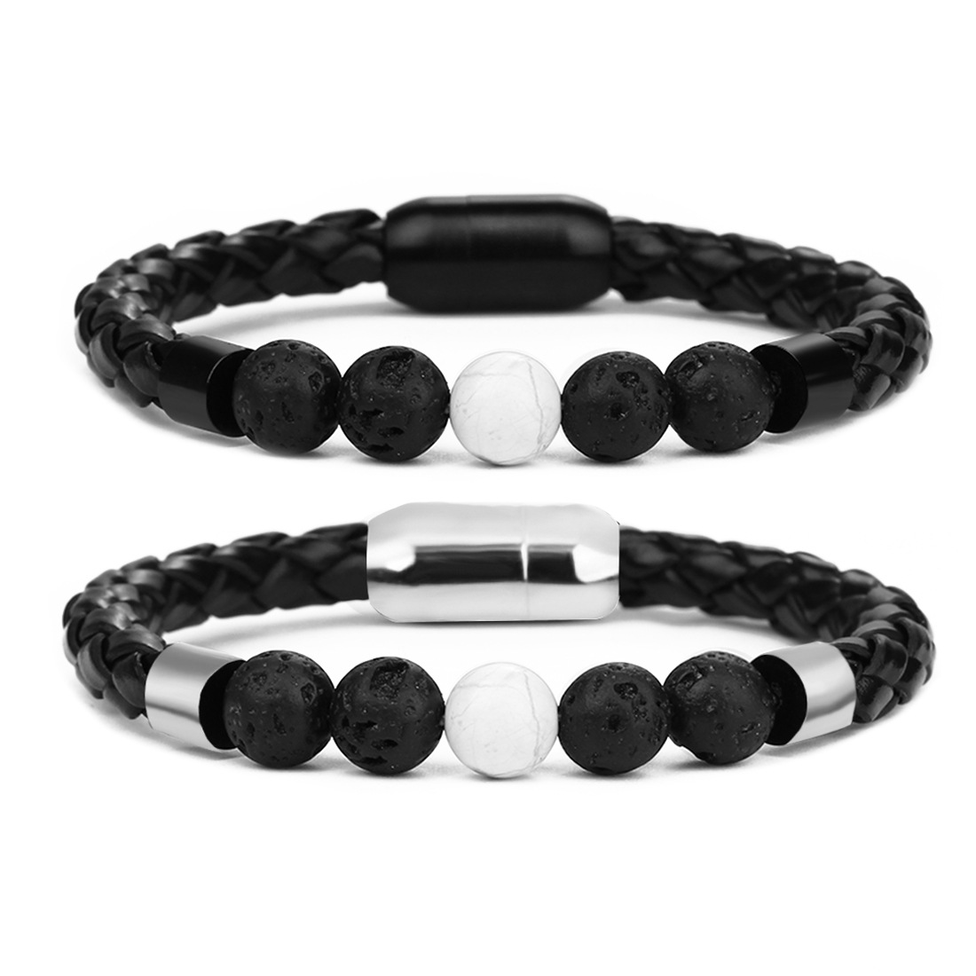 Stainless steel braided bracelet CJdropshipping