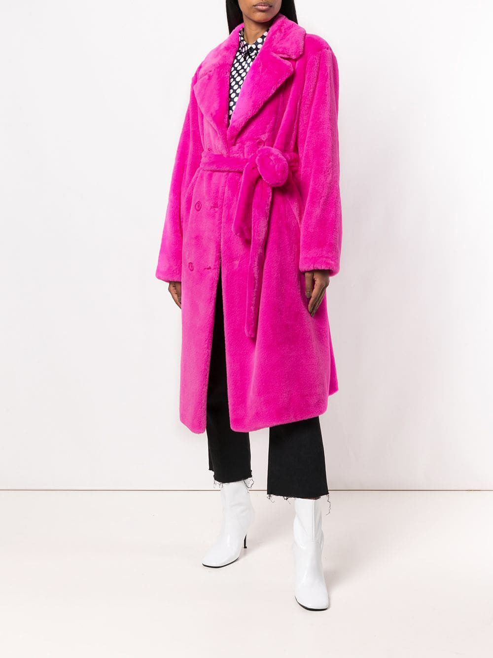 Faux Fur Coat - Detail 3