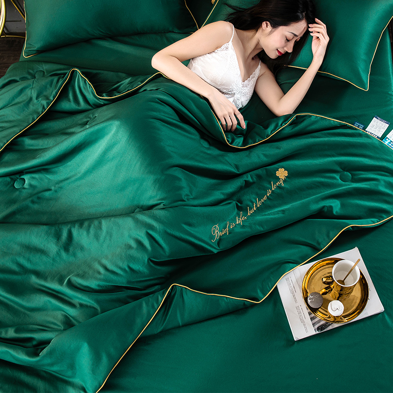 Summer cool quilt set of four pieces CJdropshipping