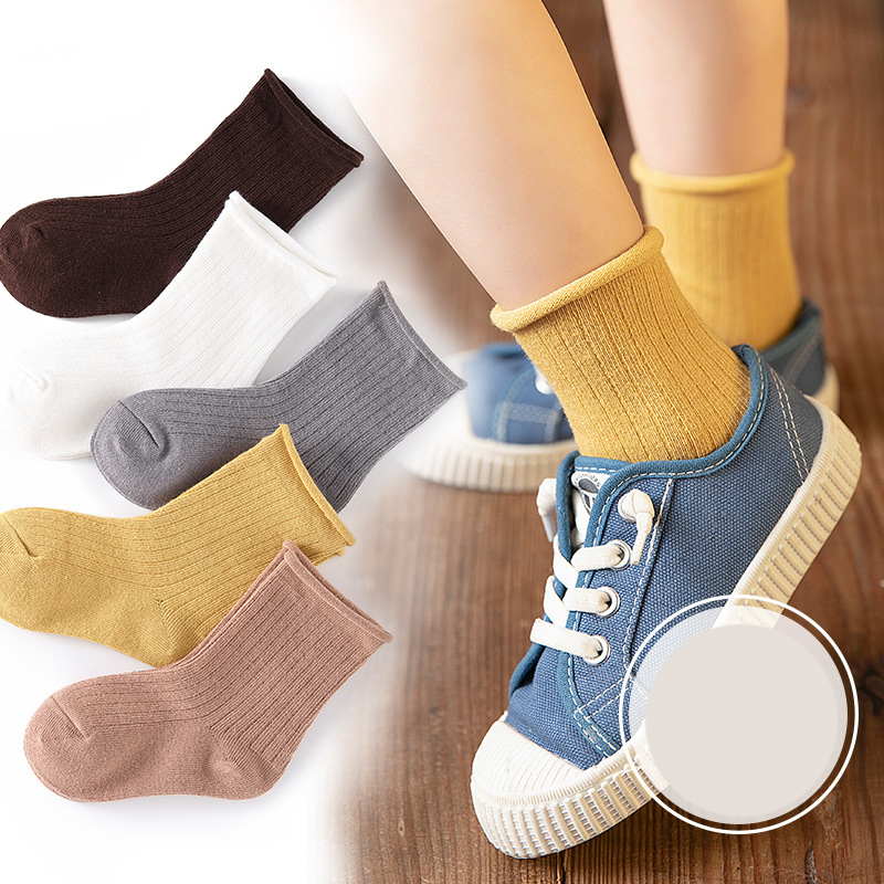 Children's cotton socks