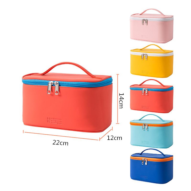 Color waterproof cosmetic bag - CJdropshipping
