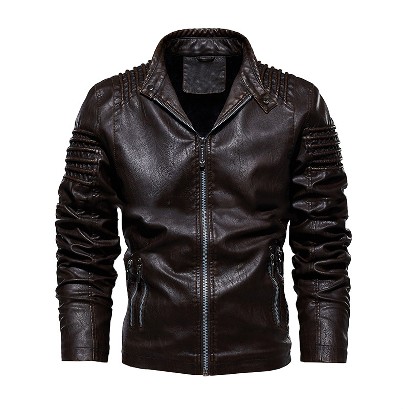 Men's leather clothing - CJdropshipping