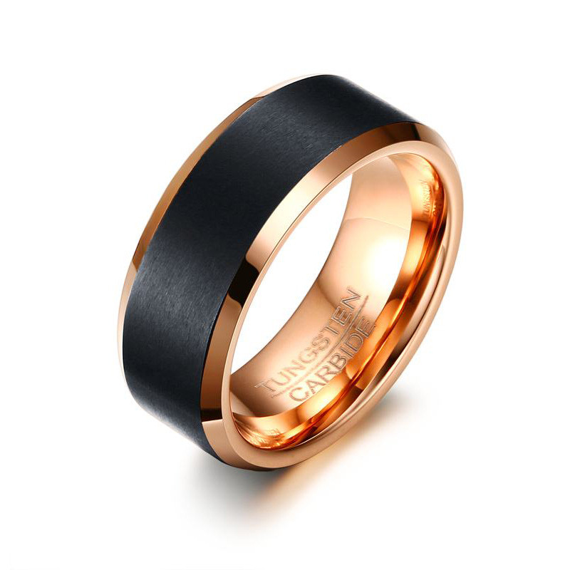 8MM Tungsten Steel Ring CJdropshipping