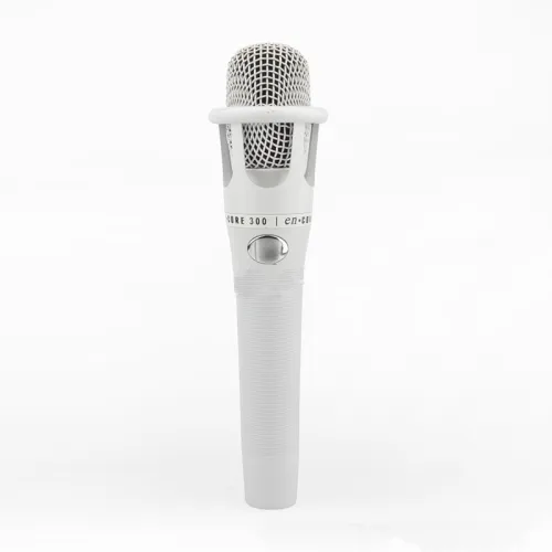 Color: White - E-300 handheld microphone network karaoke