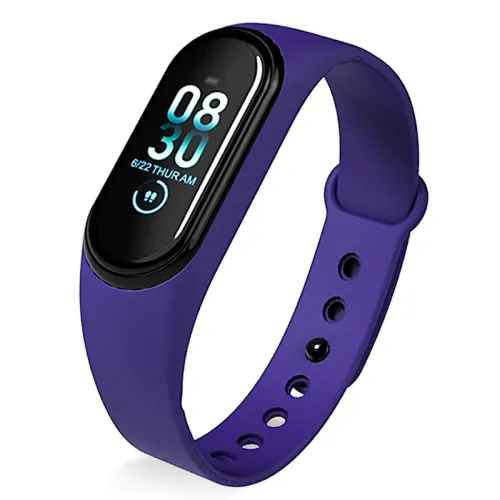 Color: Blue2PC - Smart Bracelet Fitness Tracker  Waterproof Heart Rate Blood Pressure Fitness Bracelet Smart Watch