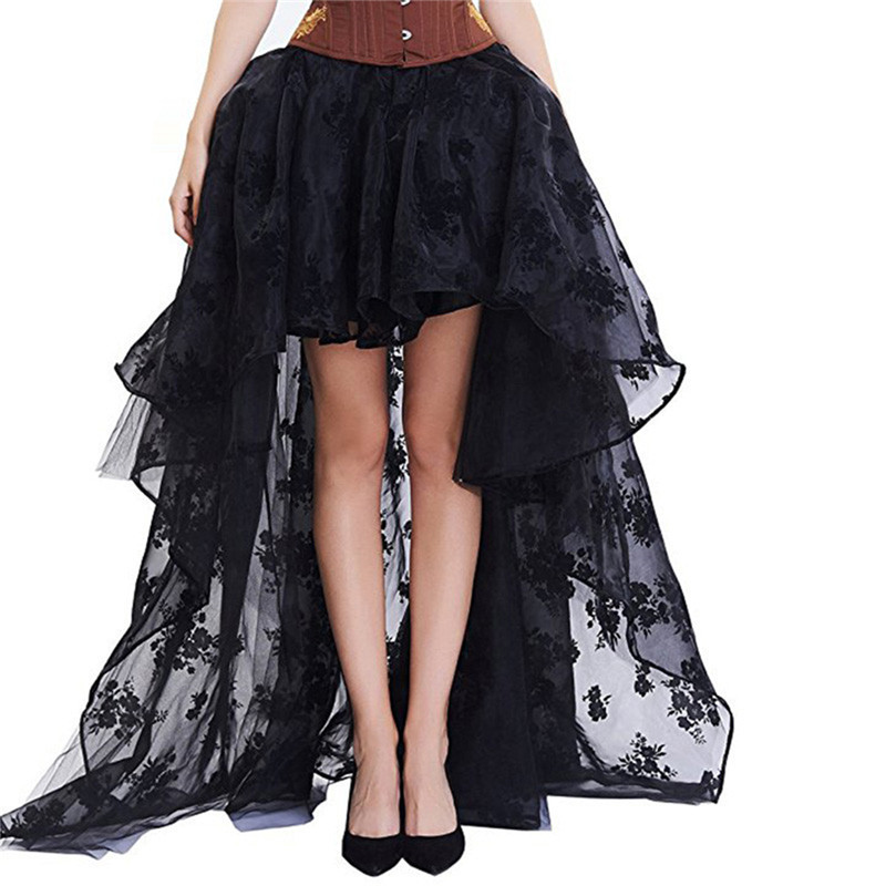 Lace embroidered skirt - CJdropshipping