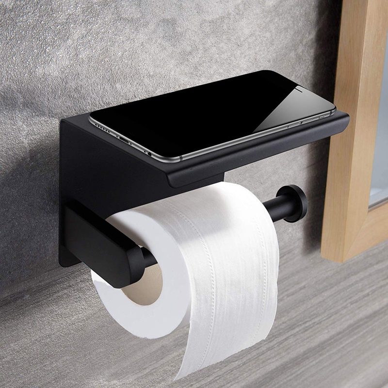 304 Black stainless steel tissue holder - CJdropshipping