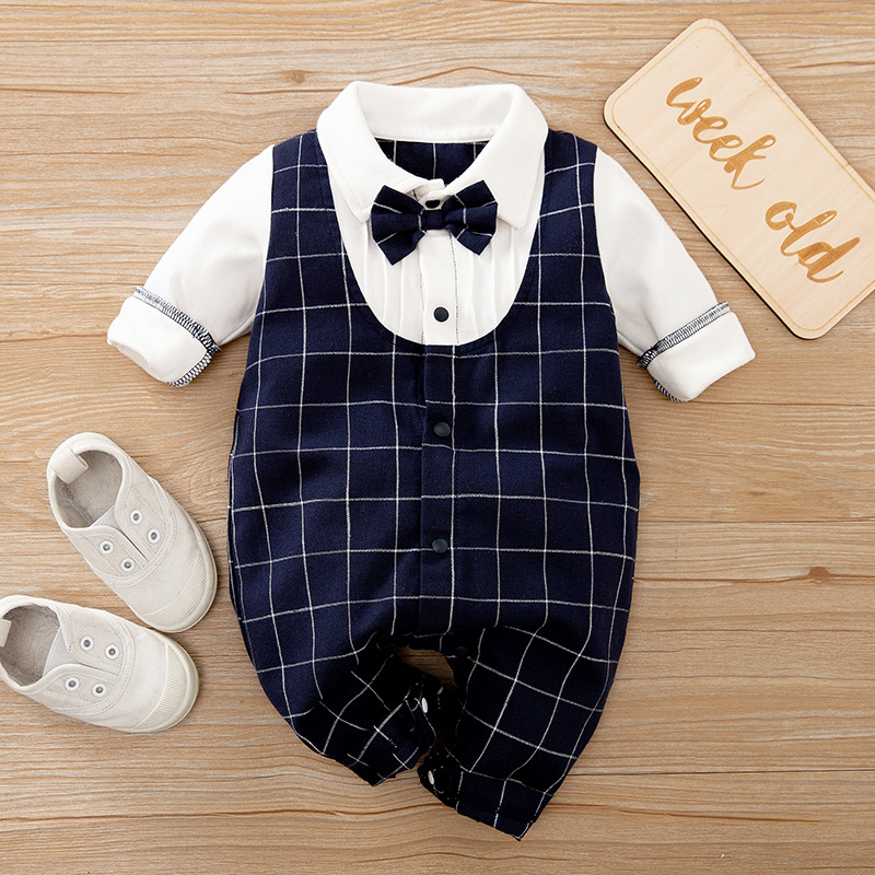 Color: LTY2349color, Size: 80cm - Baby boy's one-piece suit