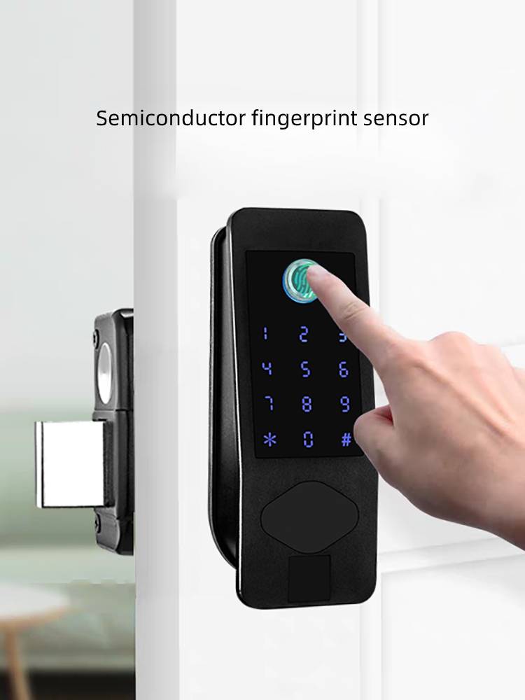 Intelligent remote control electric control lock for household ...