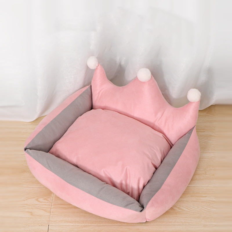 Scratch resistant crown dog bed CJdropshipping