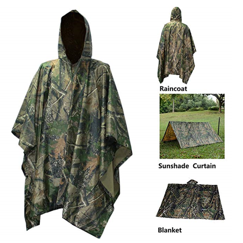 Multifunctional three-in-one one-piece poncho - CJdropshipping