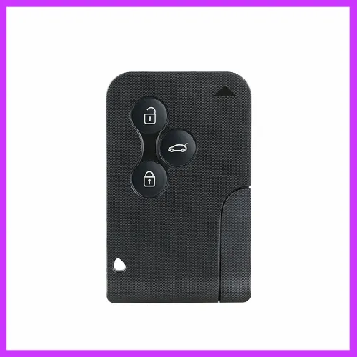 Button Smart Remote Key Card Screen Printing Card Buckle