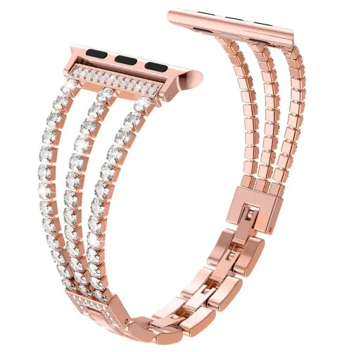 Compatible with Apple , Fashion New Solid Color Women's Diamond Strap