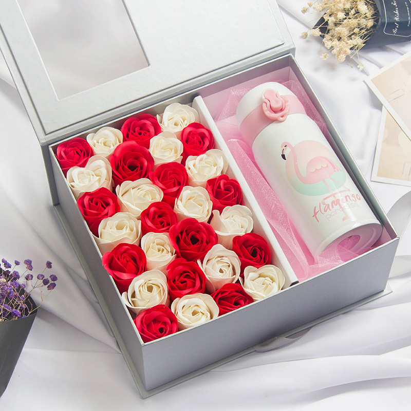 Creative Valentine's Day Gift Soap Rose Flower Gift Box - CJdropshipping